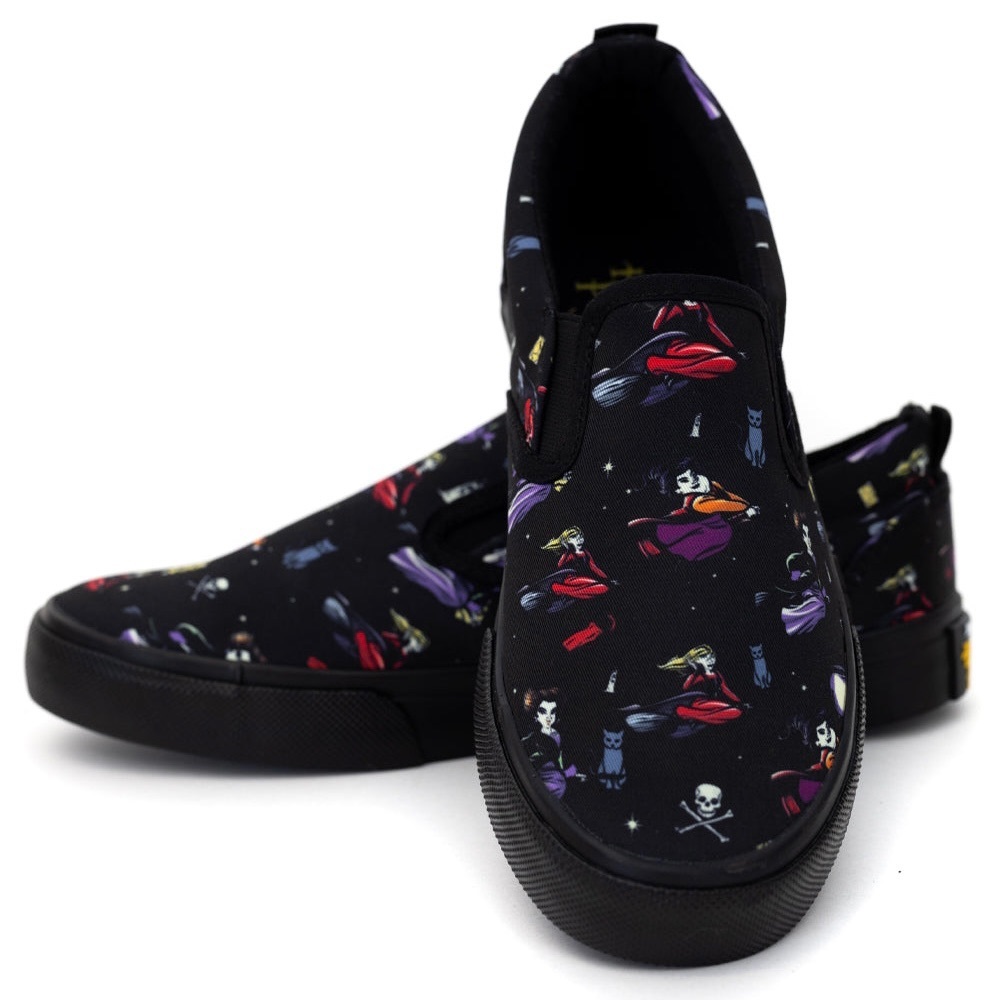 🧙🏻‍♀️🕯🐈‍⬛ Hocus Pocus 7 8 9 Disney Villains Witches Ground Up Flats Slip On